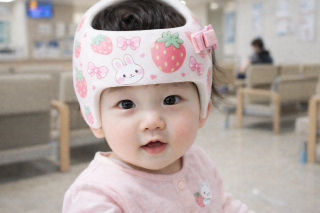 제목: “300만 원짜리 헬멧, 하루에 20시간씩”···요즘 부모들, 아기 머리에 이러는 이유는